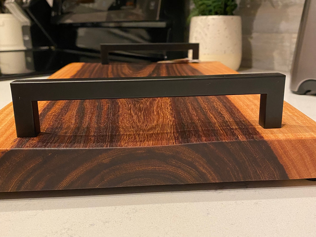 Handmade live edge wood charcuterie board